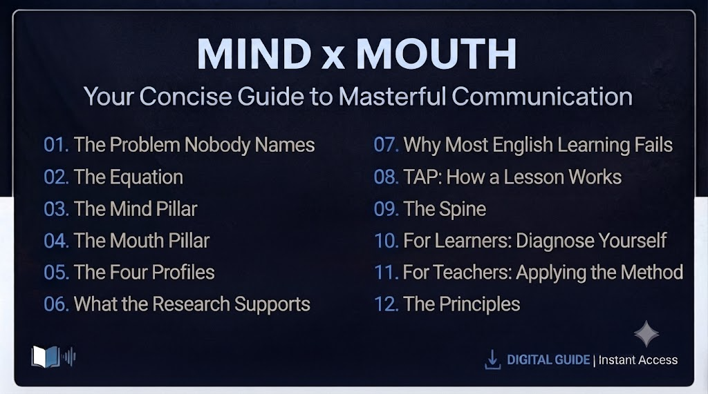 Mind x Mouth (Fluency)